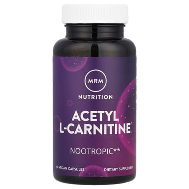 Ацетил-L-карнитин MRM Nutrition Acetyl L-Carnitine, 60 растительных капсул