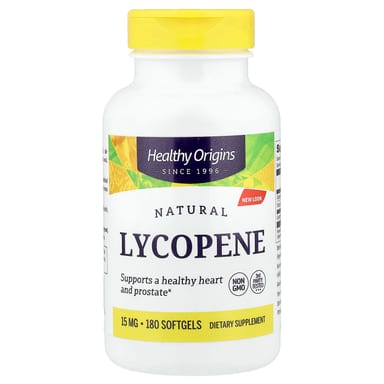 Ликопин Healthy Origins Natural, 15 мг, 180 мягких капсул