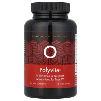 Мультивитамины D'adamo Polyvite® O Supplement, оттенок 120 VeggieCaps