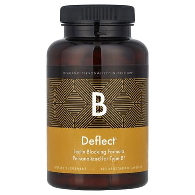 Формула D'adamo Deflect® B Lectin Blocking, 120 растительных капсул