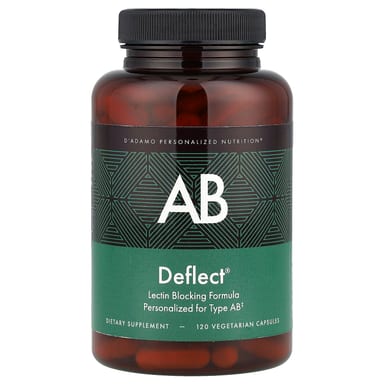 Формула D'adamo Deflect® AB Lectin Blocking, 120 растительных капсул