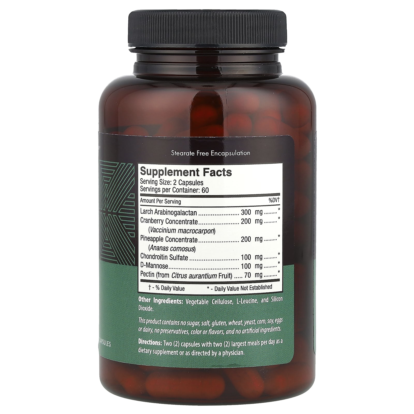 Формула D'adamo Deflect® AB Lectin Blocking, 120 растительных капсул — фото 2