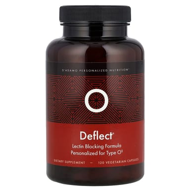 Комплекс D'adamo Deflect® O Lectin Blocking, 120 растительных капсул