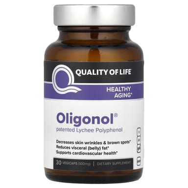 Олигомолекулы Quality of Life, 100 мг, 30 вегетарианских капсул
