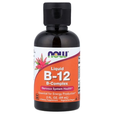 Комплекс витаминов B NOW Foods Liquid B-12 B-Complex, 59 мл, жидкая форма