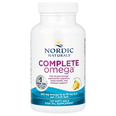 Омега-комплекс Nordic Naturals™, вкус Lemon, 120 мягких капсул