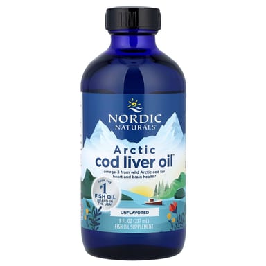 Масло печени трески Nordic Naturals Arctic™, без вкуса, 1060 мг, 237 мл