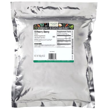 Черника Frontier Co-op, Whole Bilberry Berry, 453 г