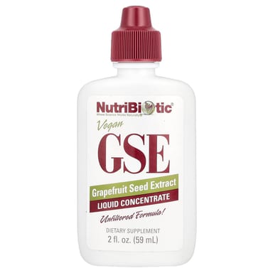 Жидкий экстракт семян грейпфрута NutriBiotic, 100 мг, 59 мл, жидкая форма