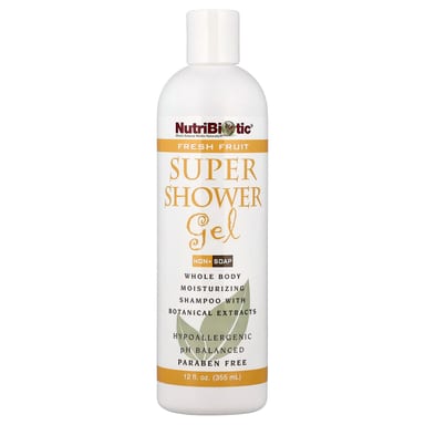Гель для душа NutriBiotic Super Non-Soap Fresh Fruit, 355 мл