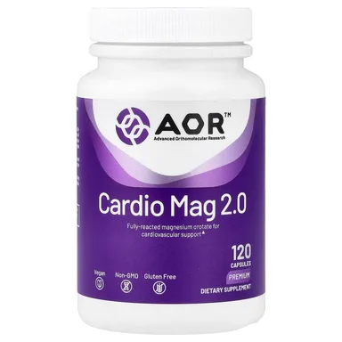 Фото товара: Кардио Маг 2.0 Advanced Orthomolecular Research, 120 капсул