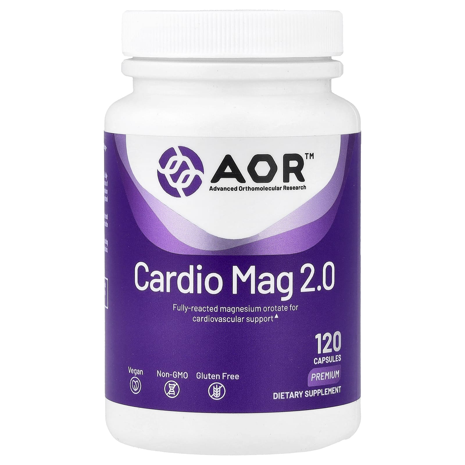 Кардио Маг 2.0 Advanced Orthomolecular Research, 120 капсул