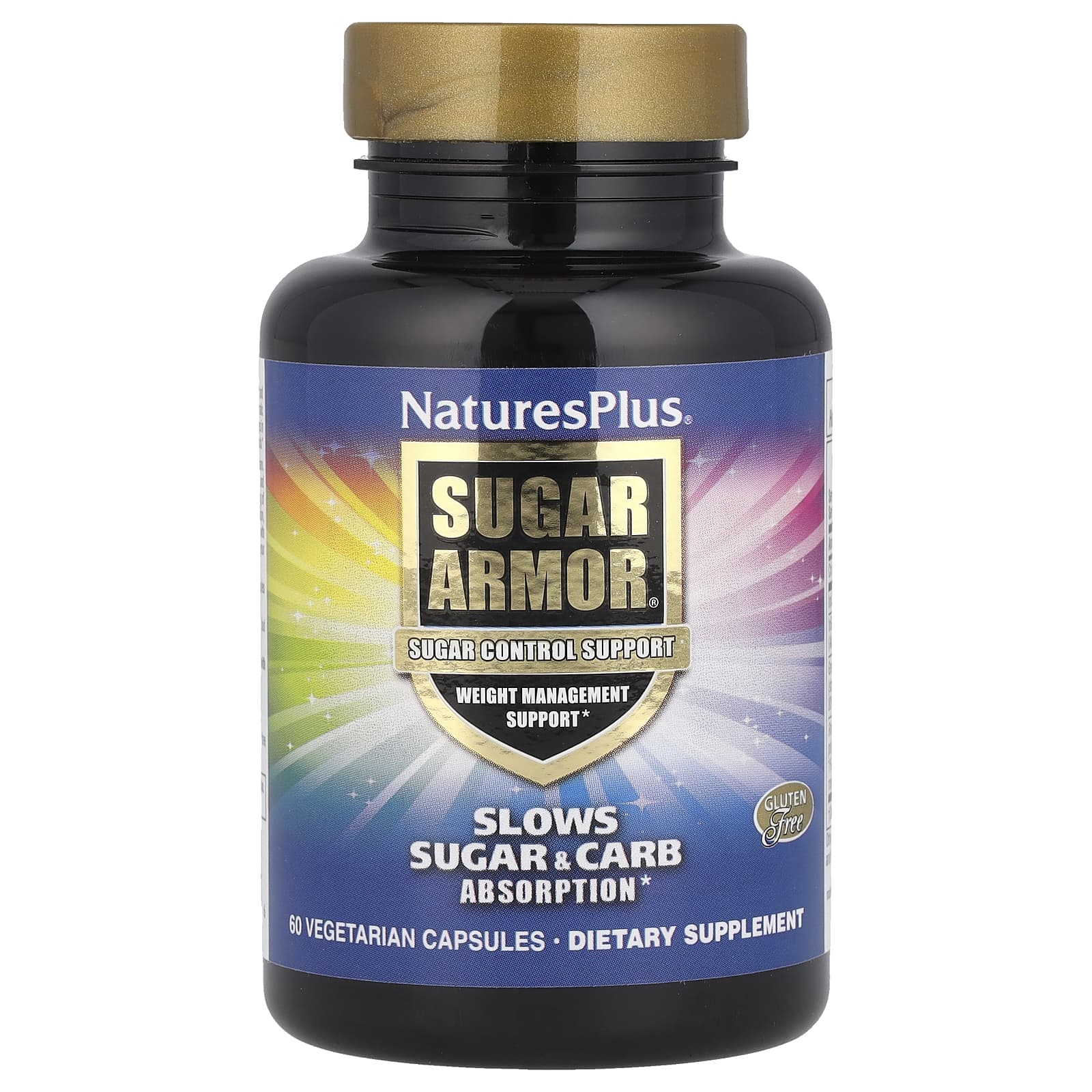 Поддержка контроля сахара NaturesPlus, 60 вегетарианских капсул — фото 2