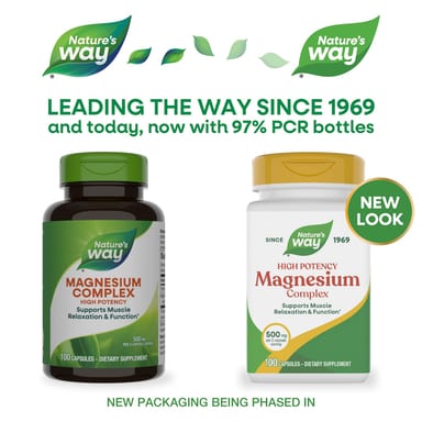 Магний Nature's Way Complex, 250 мг, 100 капсул
