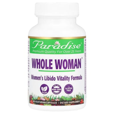 Комплекс Paradise Herbs Whole Woman® Women's Libido Vitality, 60 растительных капсул