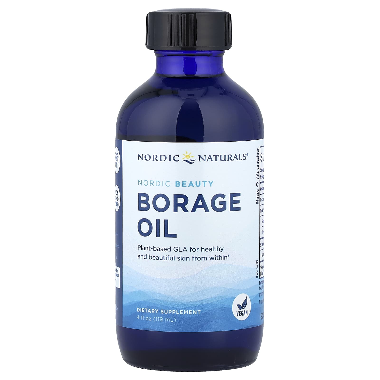 Масло огуречника Nordic Naturals Nordic Beauty, 119 мл