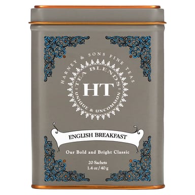 Чай Harney & Sons HT Blends English Breakfast, оттенок 20 Tea Sachets, 40 г
