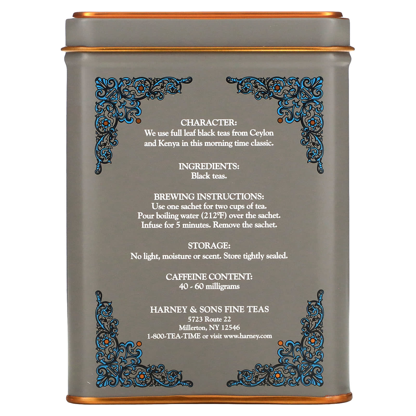 Чай Harney & Sons HT Blends English Breakfast, оттенок 20 Tea Sachets, 40 г — фото 2