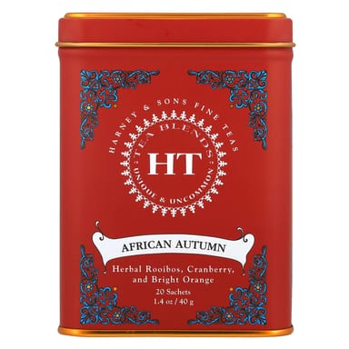 Чай Harney & Sons HT Blends African Autumn Caffeine-Free, оттенок 20 Sachets, 40 г