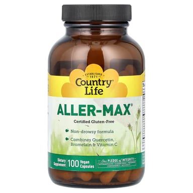 Комплекс Aller-Max Country Life Aller-Max, 100 растительных капсул
