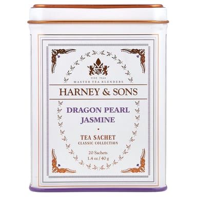 Чай Harney & Sons Classic Collection Dragon Pearl Jasmine, оттенок 20 Tea Sachets, 40 г