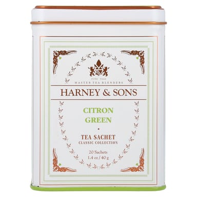 Чай Harney & Sons, Цитроновый зеленый, 20 пакетиков, 40 г
