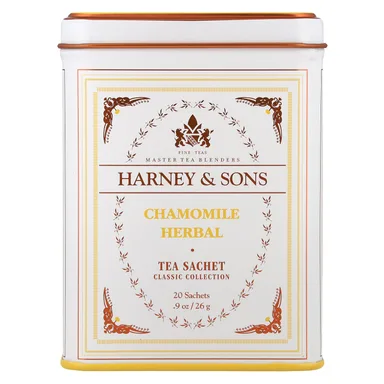 Фото товара: Чай Harney & Sons, Ромашковый, 20 пакетиков, 26 г
