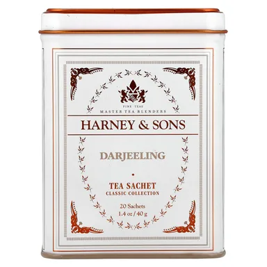 Фото товара: Чай Harney & Sons Classic Collection Darjeeling, 20 чайных пакетиков, 40 г