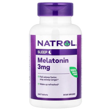 Мелатонин Natrol, 3 мг, 240 таблеток