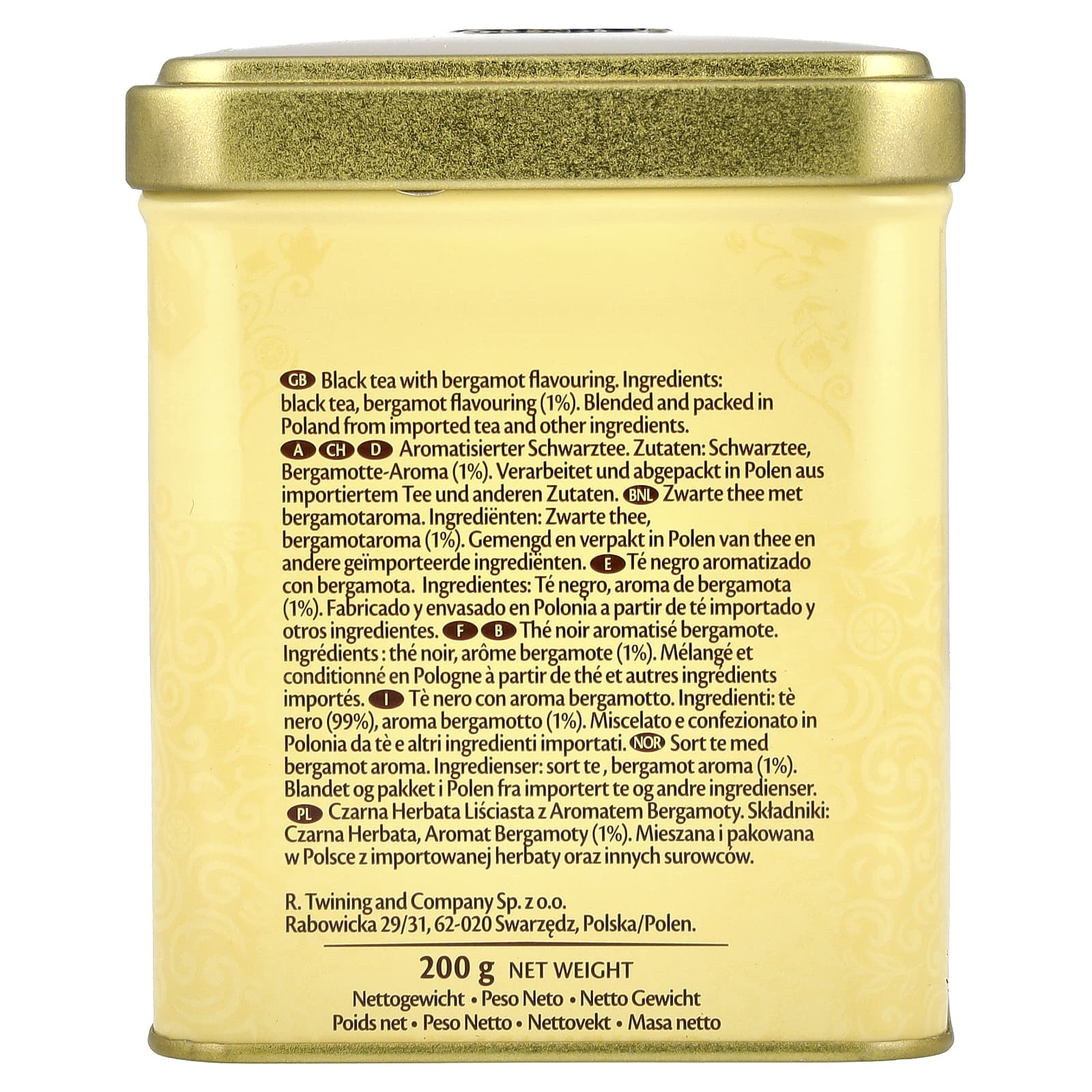 Чай Twinings Earl Grey Loose, 200 г — фото 2