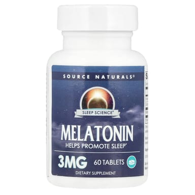 Мелатонин Source Naturals, 60 таблеток