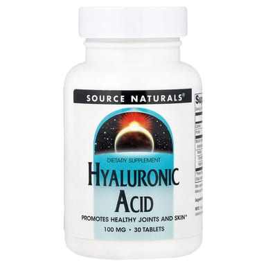 Гиалуроновая кислота Source Naturals, 30 таблеток