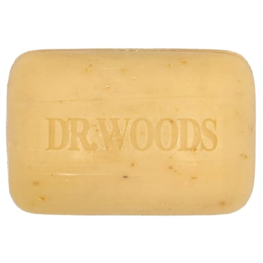 Мыло Dr. Woods Exfoliating Body Soap Raw Black, 149 г, батончик