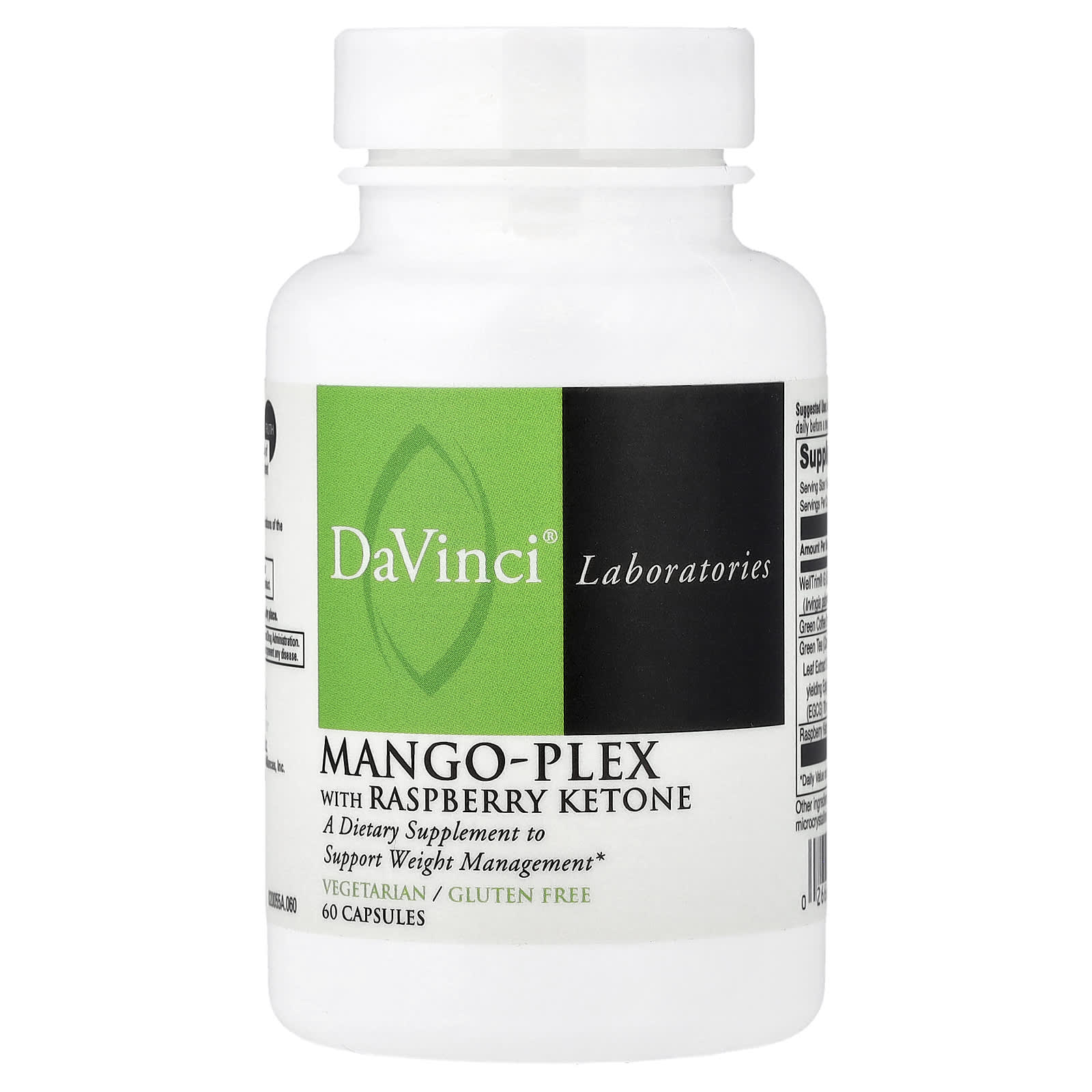 Комплекс Mango-Plex DaVinci Laboratories, вкус Mango-Plex with Raspberry Ketone, 60 капсул