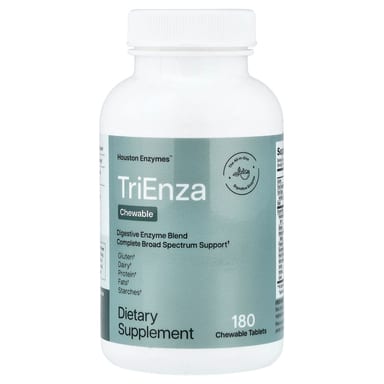 Жевательные таблетки Houston Enzymes, 180 жевательных таблеток