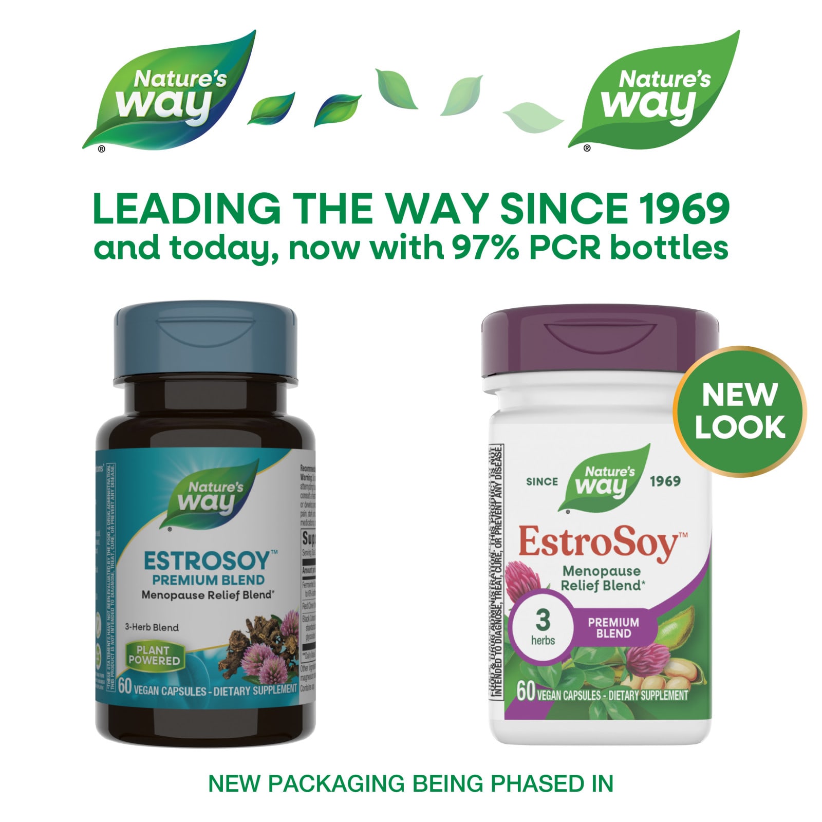 Комплекс EstroSoy Nature's Way™ Premium Blend, 60 растительных капсул — фото 3