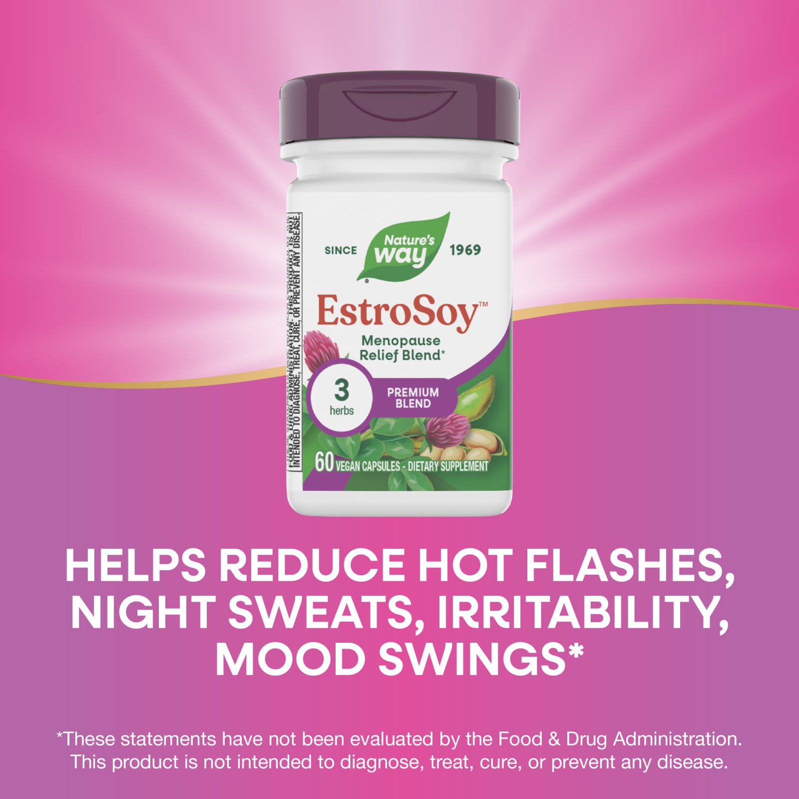 Комплекс EstroSoy Nature's Way™ Premium Blend, 60 растительных капсул — фото 6