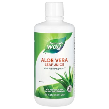 Сок листьев алоэ вера Nature's Way, без вкуса, 1000 мл