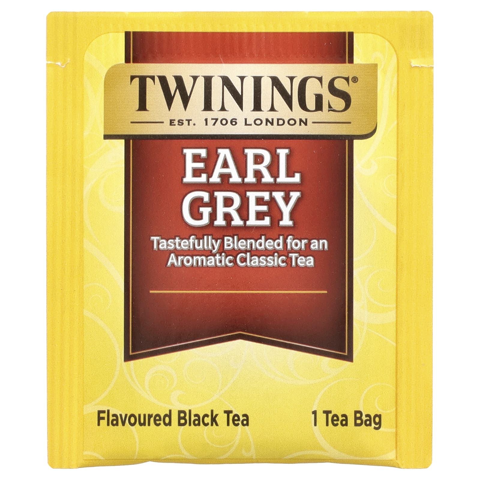Чай Twinings Flavored Black Earl Grey, оттенок 25 Tea Bags, 50 г, чайные пакетики — фото 2