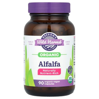 Люцерна Oregon's Wild Harvest Organic, 400 мг, капсулы