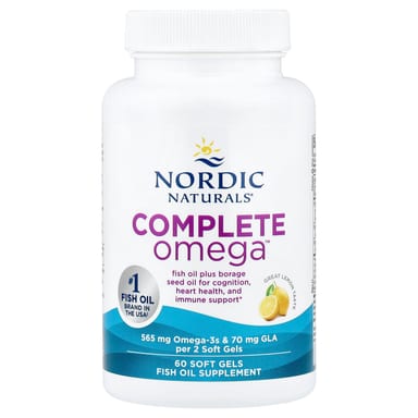 Омега-комплекс Nordic Naturals™, вкус Lemon, 60 мягких капсул