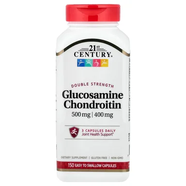 Фото товара: Хондроитин 21st Century Glucosamine 150 Easy To Swallow Capsules, капсулы