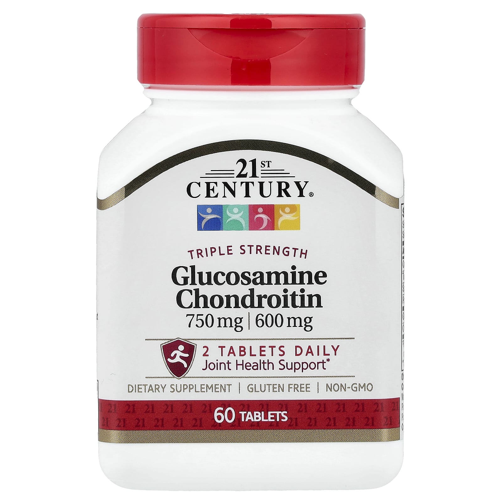 Хондроитин 21st Century Glucosamine/, 60 таблеток — фото 5