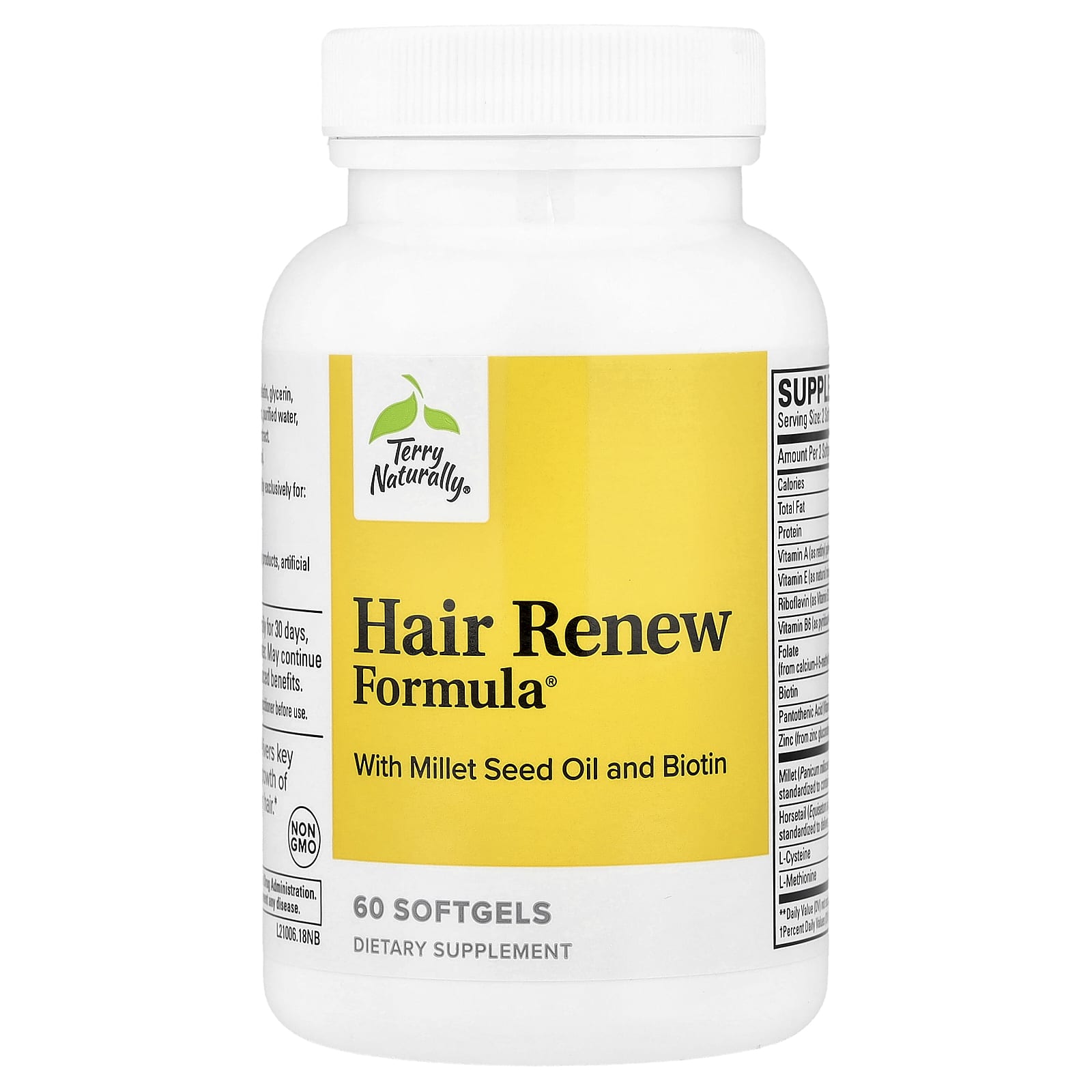 Комплекс Terry Naturally Hair Renew®, 60 мягких капсул