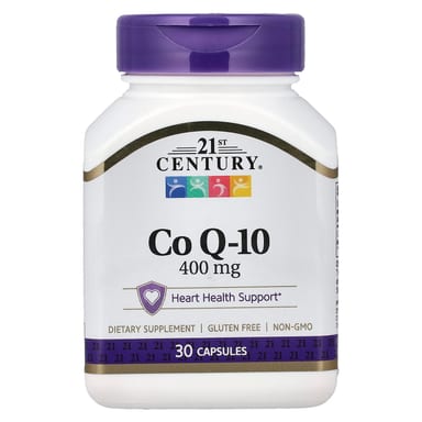 Коэнзим Q10 21st Century, 400 мг, 30 капсул