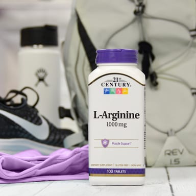 L-аргинин 21st Century L-Arginine, 1000 мг, 100 таблеток