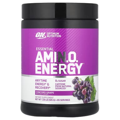 Энергетический напиток Optimum Nutrition, 1.29 lb (585 g), Конкордский виноград