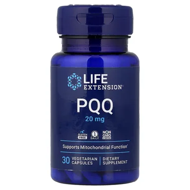 Фото товара: PQQ (пирролохинолинхинон) Life Extension, 20 мг, 30 растительных капсул