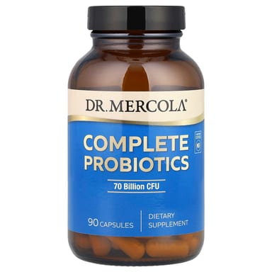 Пробиотик Dr. Mercola Complete, оттенок 70 Billion CFU, 90 капсул
