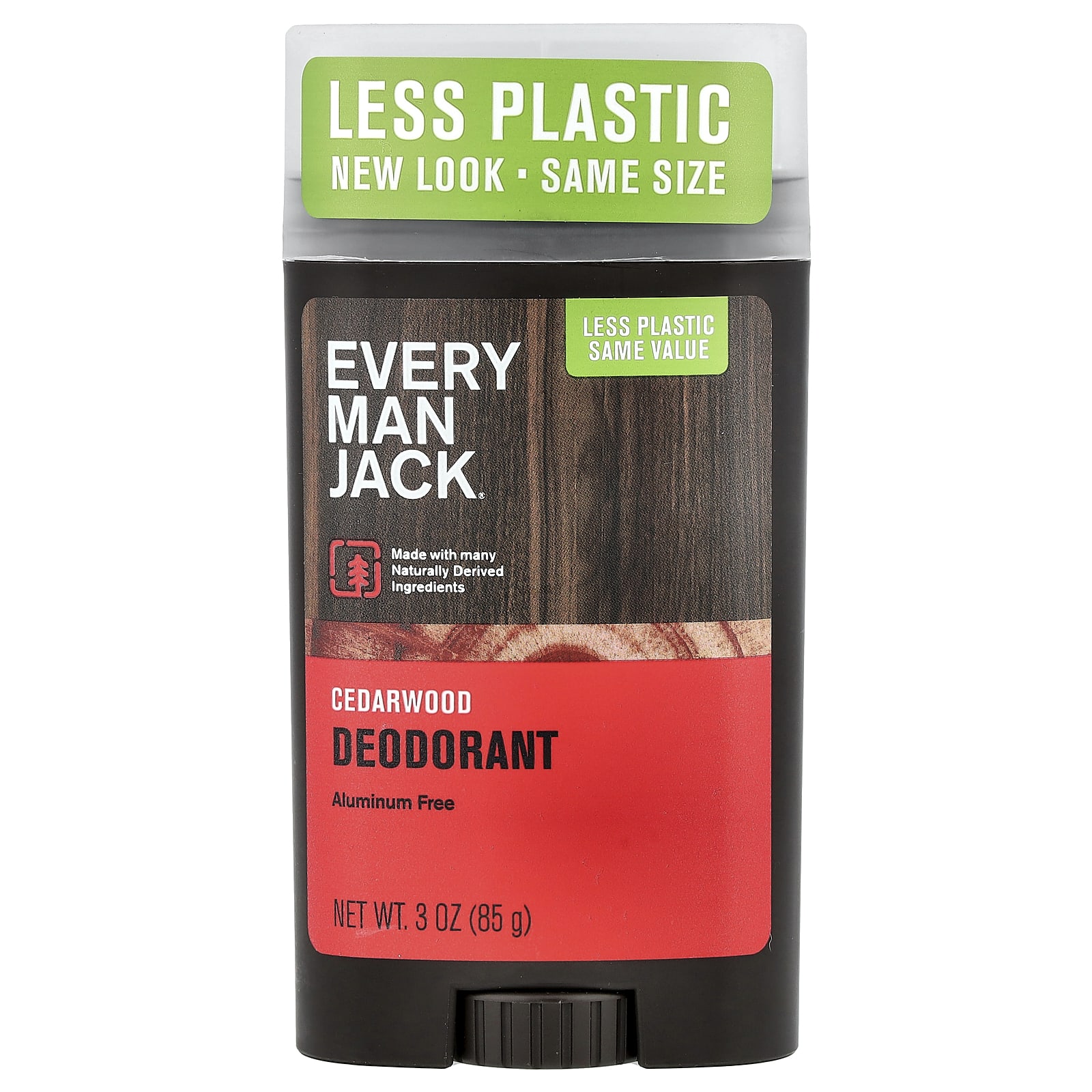 Дезодорант Every Man Jack Aluminum Free, оттенок Cedarwood, 85 г